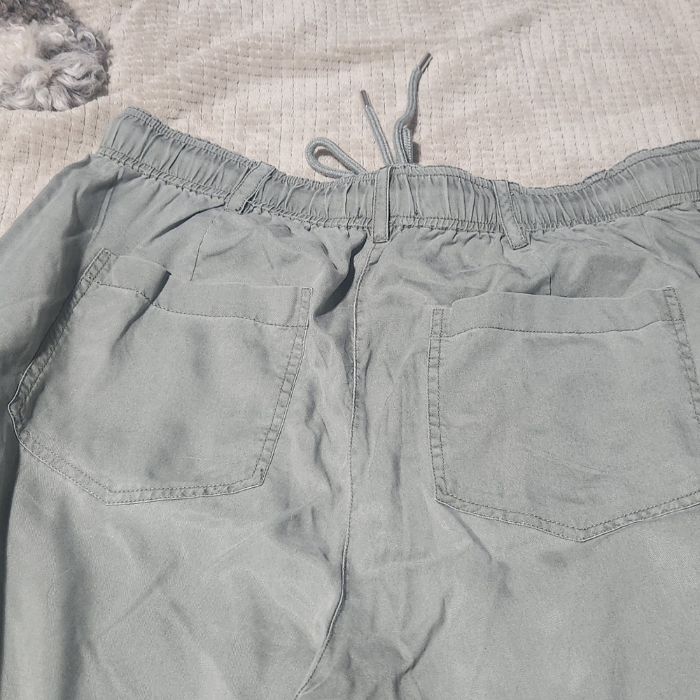 Quince Green Drawstring Tencel Pants Size Xl - Picture 6 of 8